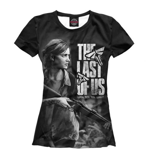 The Last Of Us 2 Ellie T Shirt High Quality Graphic Tee Etsy