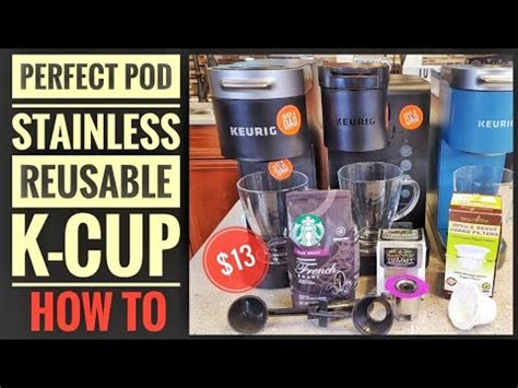 Review Cafe Flow Perfect Pod Stainless Reusable K Cup Keurig K Slim K Express K Mini Plus Youtube