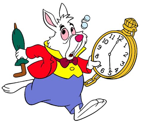 The White Rabbit Clip Art Alice In Wonderland Disney Alice In