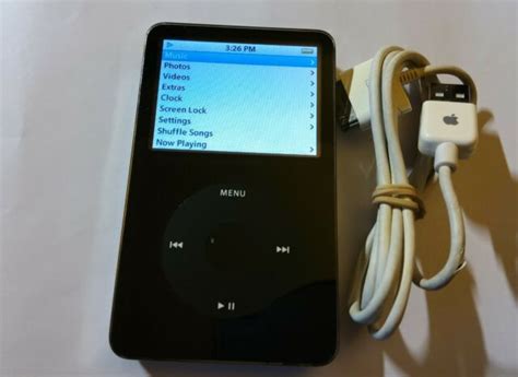 Apple Ipod Classic 5th Generation 60gb White With Video For Sale