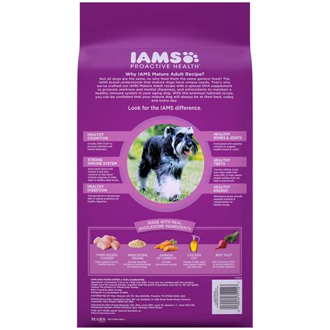 Iams Senior Dog Food Ingredients Iams Proactive Health Senior Plus 11