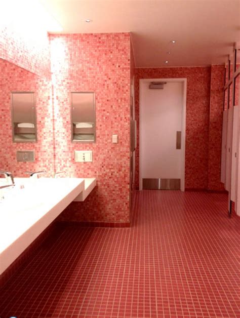 Most bathrooms are clad with tiles because tiles are very functional, durable, easy to wash and maintain and they look cool. 35 pink bathroom floor tiles ideas and pictures