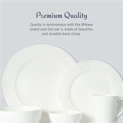 Mikasa Piece Delray Bone China Dinnerware Set Buy Online In