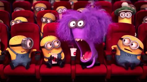 Evil Purple Minion In Cinema Has Sparta Remix Amc Amazing Youtube