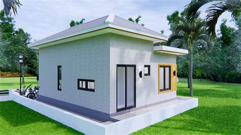Single Story House Plans 6x8 Meter 20x27 Feet Pro Home Decorz