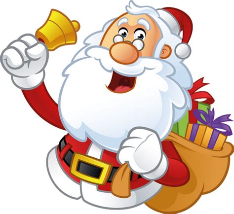 Jesus chanteur micro barbe sdanonym. Père Noël png, cloche - Babbo Natale - Santa Claus png