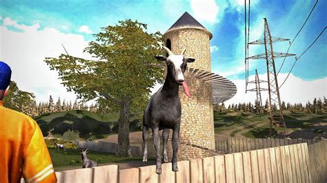 Goat Simulator Le Jeu De Simulation De Chèvre Est Disponible Sur