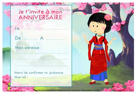 Maybe you would like to learn more about one of these? Invitation Anniversaire Fille 9 Ans Gratuite à Imprimer ...