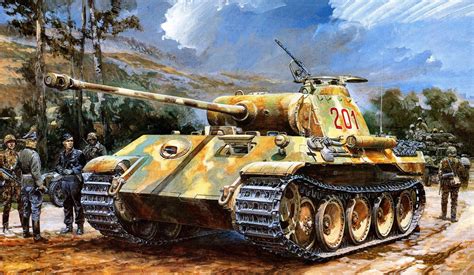 Panzerkampfwagen V Panther Hd Wallpapers Und Hintergründe