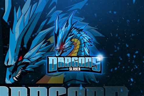 Dragons Mascot And Esport Logo Branding And Logo Templates ~ Creative