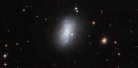 Hubble Image Of Irregular Galaxy Pgc 18431