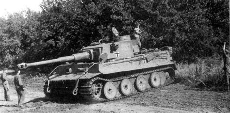Тигр № 332 из 503 тб Курская дуга 1943 год Танк Тигр История