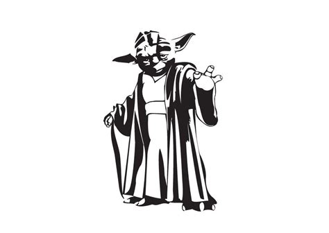 Star Wars Yoda Drawing Free Download On Clipartmag