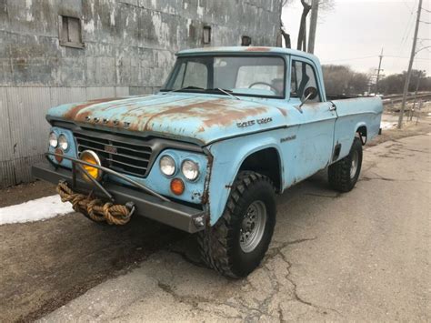 1963 Dodge Power Wagon W200 4x4 Classic Dodge Power Wagon 1963 For Sale