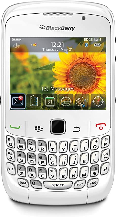 Blackberry 8520 Curve White Qwerty Factory Unlocked Gsm Oem