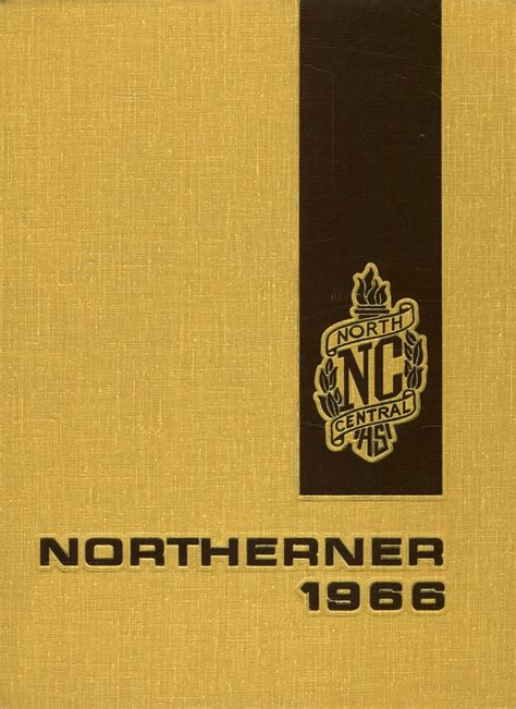 1966 Yearbook From North Central High School From Indianapolis Indiana