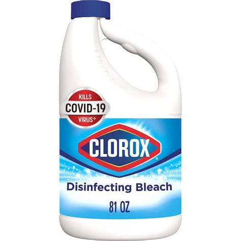 Clorox 81 Oz Concentrated Regular Disinfecting Liquid Bleach Cleaner
