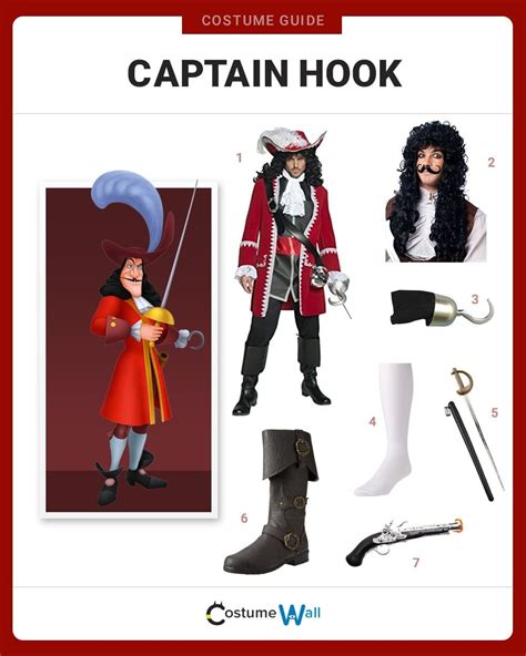 Dress Like Captain Hook Costume Halloween And Cosplay Guides