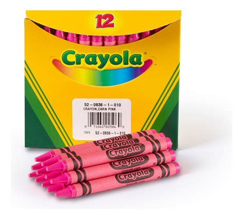 Pink Bulk Crayons 12 Count Crayola