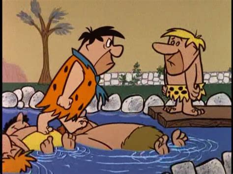 The Famous Swimming Pool Fight Classic Cartoon Characters Looney