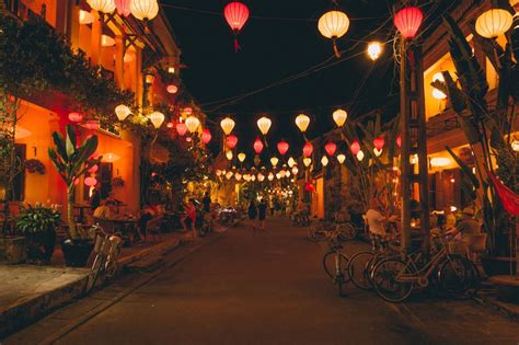 The Colorful Lanterns Of Hoi Ans Ancient City Vietnam