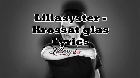 Svensk jävla metal, hjärndöd musik för en hjärndöd generation, 4, 3, singles: Lillasyster - Krossat glas lyrics - YouTube