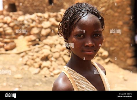 Africa Hombori Kids Mali Portraits Stock Photo Alamy