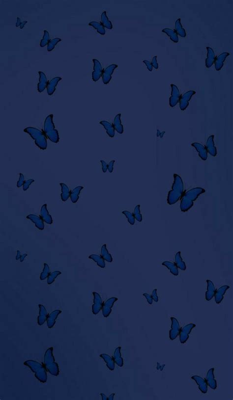 47 Blue Butterfly Profile Pic Aesthetic Iwannafile