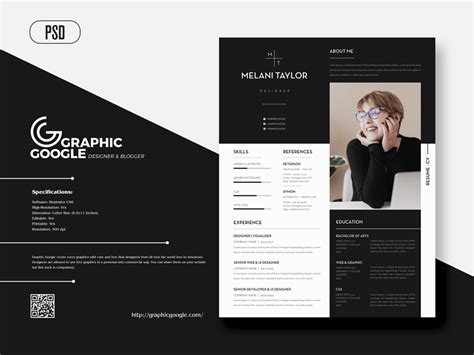 Greetings, i want to send my cv to an institute. Free Creative Modern CV-Resume With Cover Letter For Designers - Graphic Google - Tasty Graphic ...