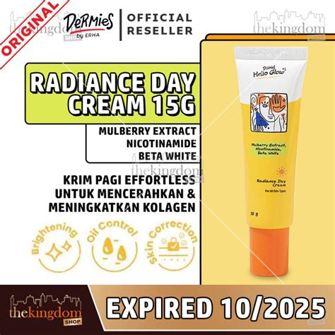 Dermies Hello Glow Radiance Day Cream 15g