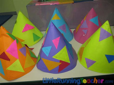 Triangles On A Triangle Hat Little Running Teacher