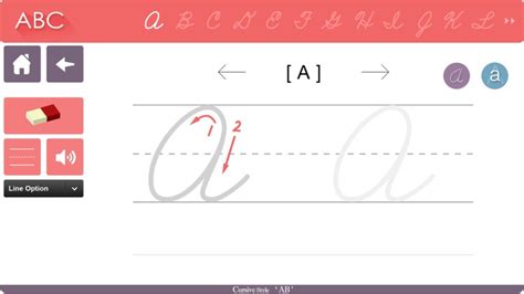 Cursive Writing Ab Style By Jiwoo Studio