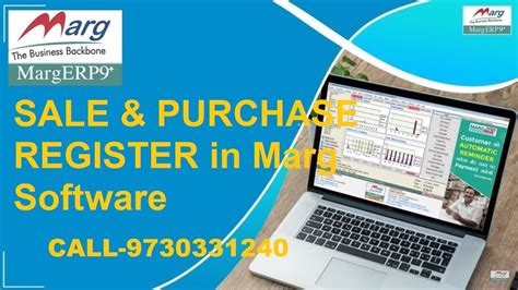 Sale And Purchase Register In Marg Software Youtube