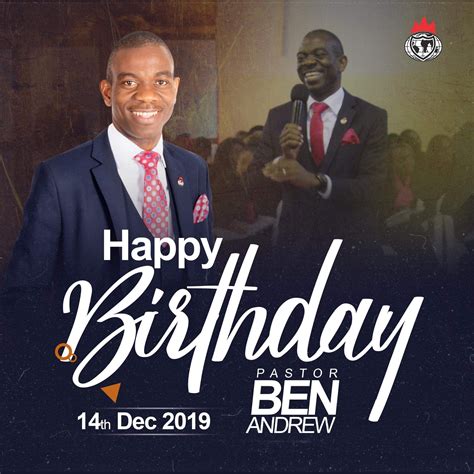 Mwebantu Happy Birthday To You Pastor Benjamin Andrew