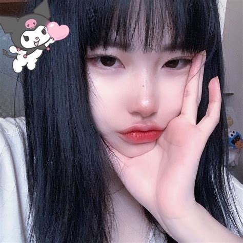 Coreana Asian Makeup Style Aesthetic Girl Soft Grunge Hair