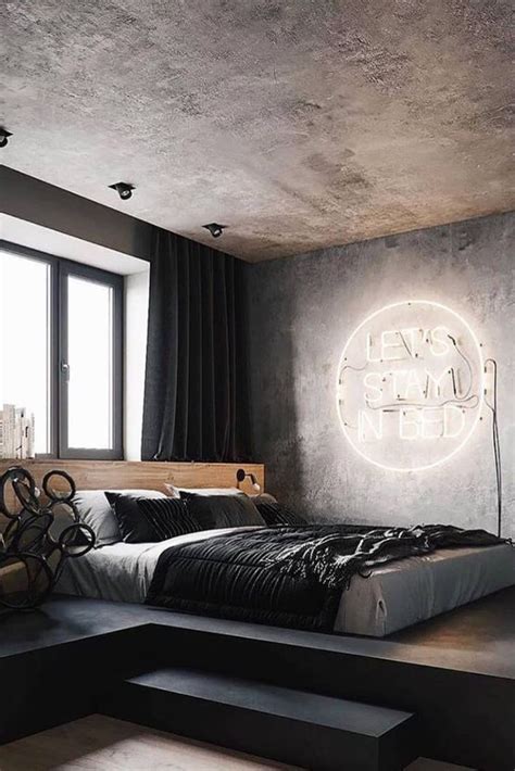 20 Modern Style For Industrial Bedroom Design Ideas Industrial