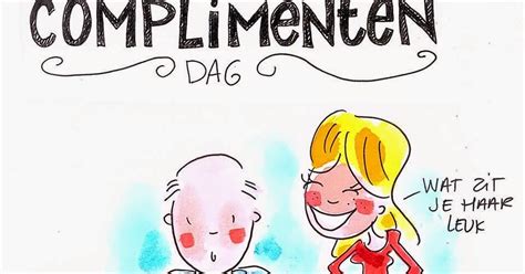In nederland wordt er sinds 2003 jaarlijks op 1 maart de nationale complimentendag gehouden, waarop men mensen aanmoedigt om elkaar eens. Juf-Stuff: Nationale complimentendag