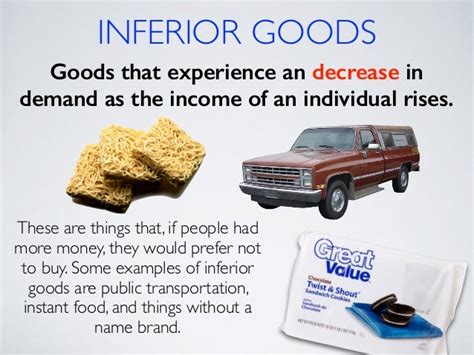 Examples Of Inferior Goods Slidedocnow