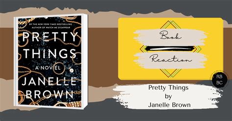 Book Review Pretty Things By Janelle Brown Reading Beyond The Book