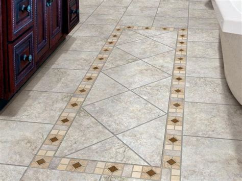 There are two basic pattern options in floor tile: Reasons to Choose Porcelain Tile | HGTV