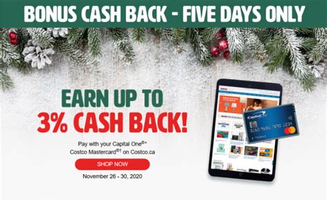 .a costco cash card or credit card, and other business and consumer services, access and use primary accountholders. BLACK FRIDAY WEEKEND - Costco Capital One Additional Cash Back Offer - Costco East Fan Blog