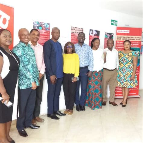 Uesd Meets With Management Of Actionaid Ghana And Millennium Development