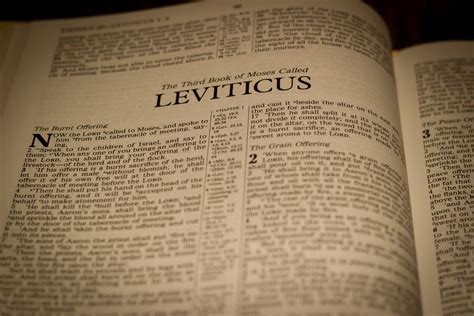 Leviticus Chapters 1 27