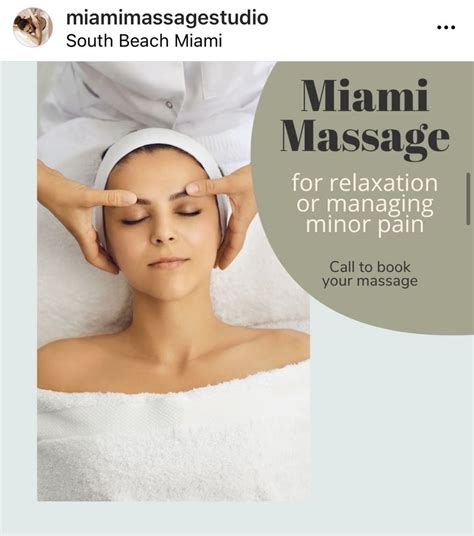 Miami Body Therapists Miami Beach Florida Massage Phone Number Yelp