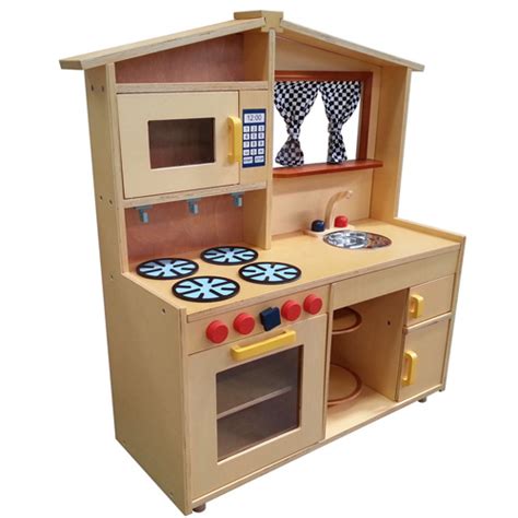 Team them up with the play wooden and kitchen kidkraft deluxe big & bright wooden play kitchen one of kidkraft's bigger play kitchens. 17 Gender Neutral Toy Kitchens
