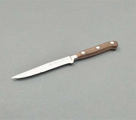 Forget Steak Knife Wengè Wood Handled With Sharp Point And The