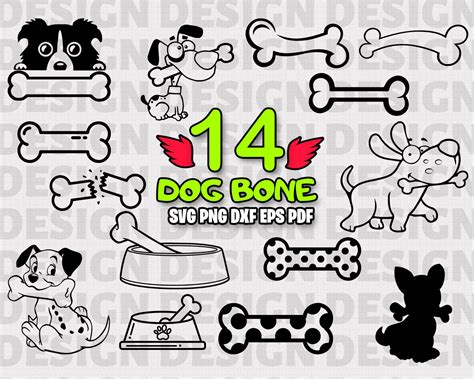 Dog Bone Svg Dog Svg Bone Svg Dog Clipart Dog Bone Clipart Dog