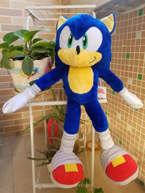 New Tomy Sonic Stuffed Animals Sonic The Hedgehog Soft Plush Toy