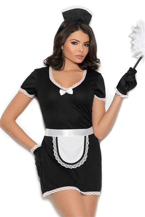 women s sexy maid costumes and outfits julbie free shipping 35