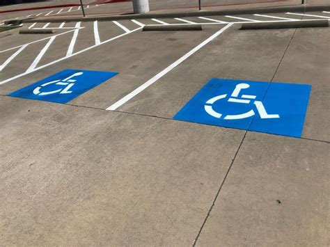 Handicap Striping In Miami Fl Ada Compliance Line Striping